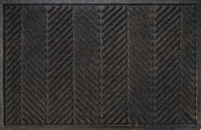 Deurmat WaterHog Herringbone Charcoal 90x150 cm