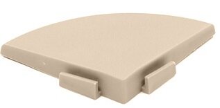 Afwerkrand hoekstuk voor 10 mm BoTerra kliktegels  Afwerkrand hoekstuk voor 10 mm BoTerra kliktegels