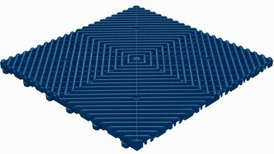 BoDeck Trend balkonvloeren 18 mm – open kliktegels | Donkerblauw