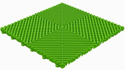 BoDeck Trend balkonvloeren 18 mm – open kliktegels | Geelgroen