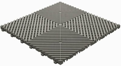 BoDeck Trend balkonvloeren 18 mm – open kliktegels | Grijsbruin