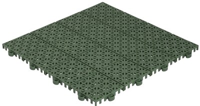 BoVersa  Balkonvloeren 12 mm– open kliktegels | groen