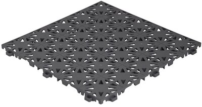 BoStara Balkonvloeren 12 mm– open kliktegels | donkergrijs