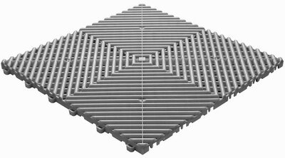 BoSolido balkonvloeren 18 mm – open kliktegels | Grijsalu