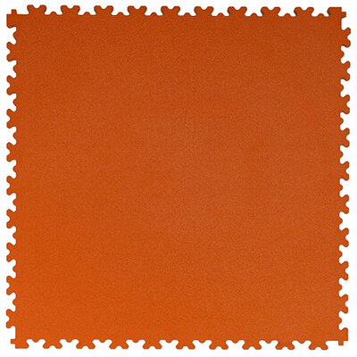 BoSepta-PVC-Kliktegel-Garagevloer-7-mm-oranje-licht-gestructureerd
