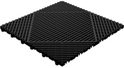 BoClassic PVC kliktegel Garagevloer -18mm-zwart