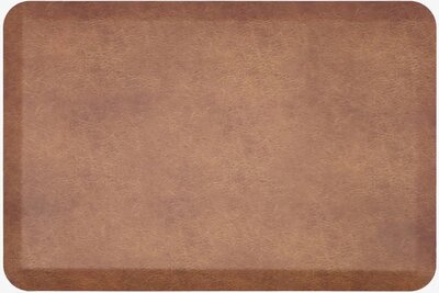 Ergonomische antivermoeidheidsmat – Leather look 55 × 80 cm