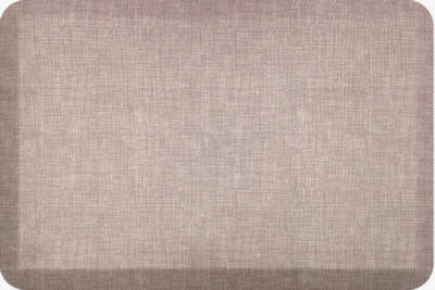 Ergonomische antivermoeidheidsmat – Linnen look 55 × 80 cm