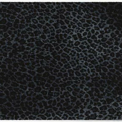 ColorStar- Leopard- binnendeurmat-marineblauw-85x150 cm