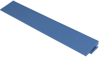 Afwerkrand recht voor 12 mm BoVersa kliktegels Blauw