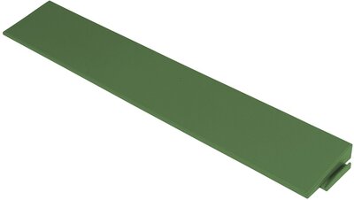Afwerkrand recht voor 12 mm BoVersa kliktegels Groen