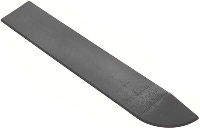 Afwerkrand met hoek voor 12 mm BoVersa kliktegels Antraciet