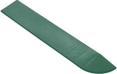 Afwerkrand met hoek voor 12 mm BoVersa kliktegels Groen